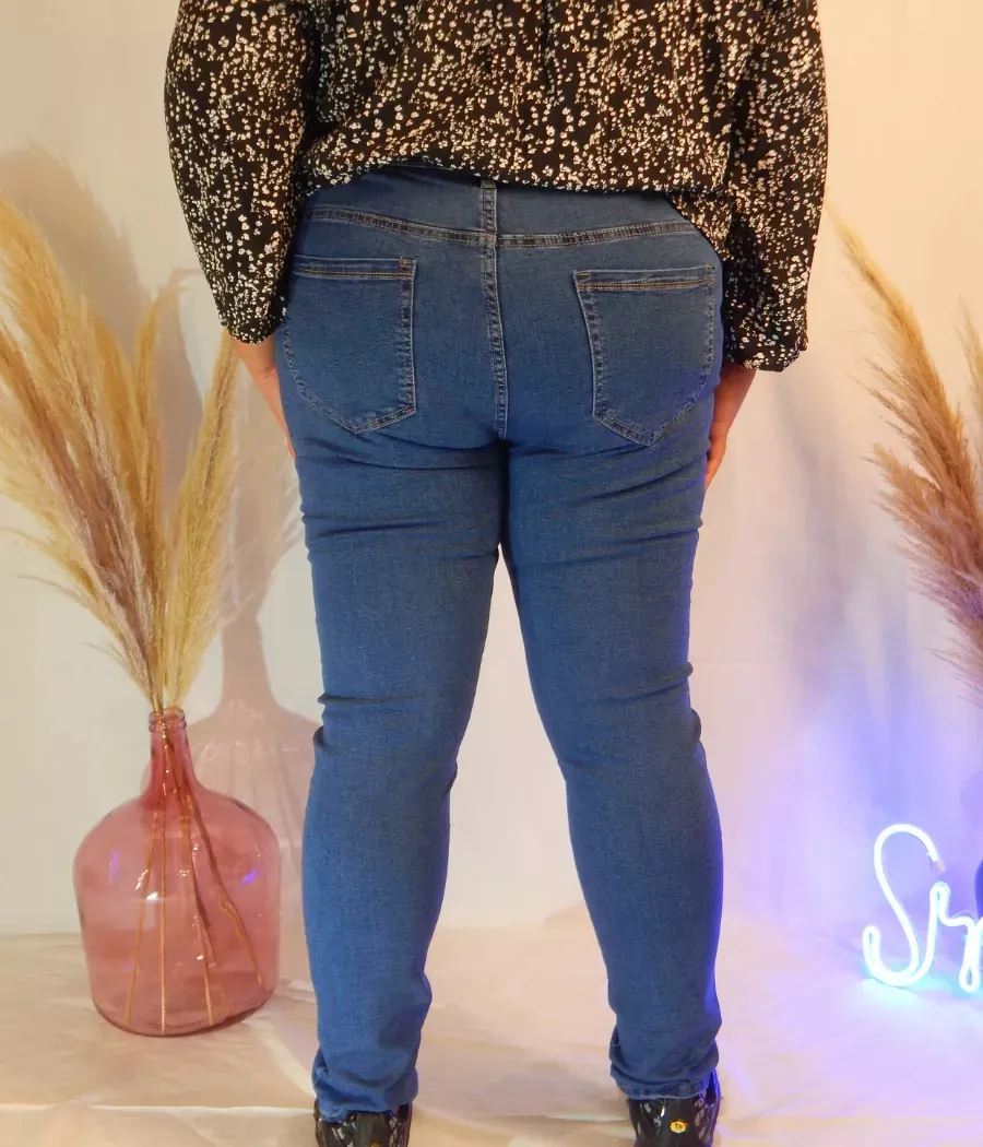 Jeans Curvy Taille Haute