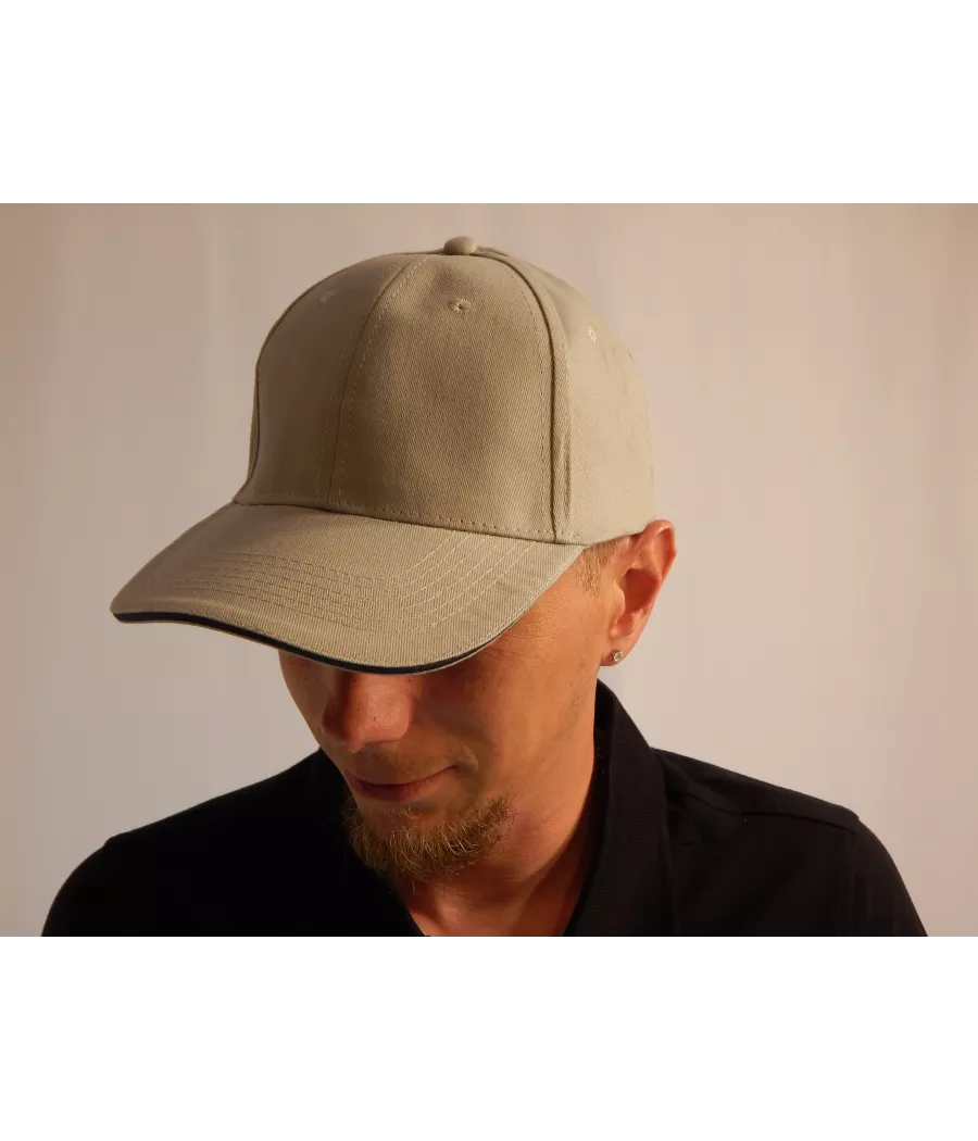 Casquette contrasté